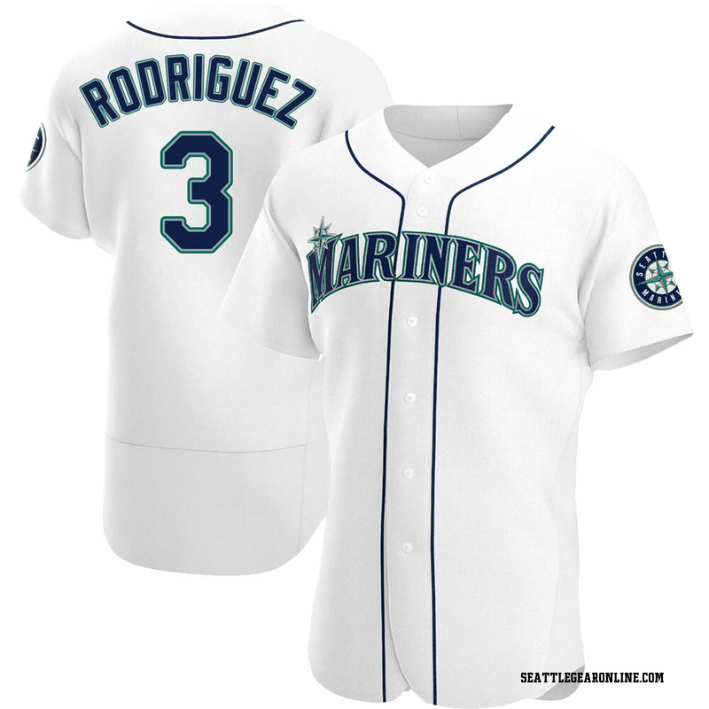 Alex Rodriguez Men's Seattle Mariners Home Jersey - White Authentic