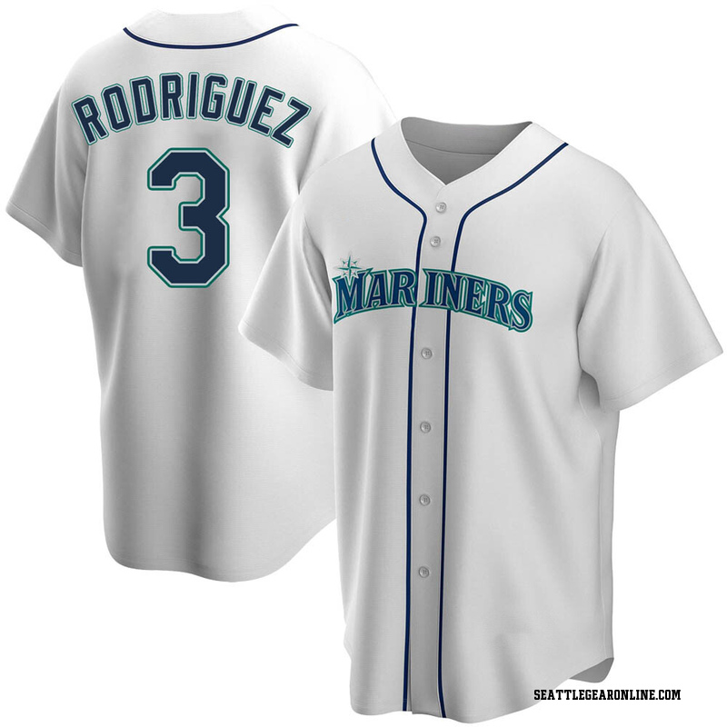 Alex Rodriguez Youth Seattle Mariners Home Jersey - White Replica