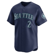 Cole Young Men's Seattle Mariners Road Jersey - Navy Limited
