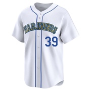 Donovan Solano Youth Seattle Mariners Throwback Cooperstown Collection Jersey - White Limited