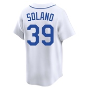 Donovan Solano Youth Seattle Mariners Throwback Cooperstown Collection Jersey - White Limited