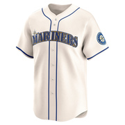 George Kirby Men's Seattle Mariners Alternate Jersey - Cream Limited