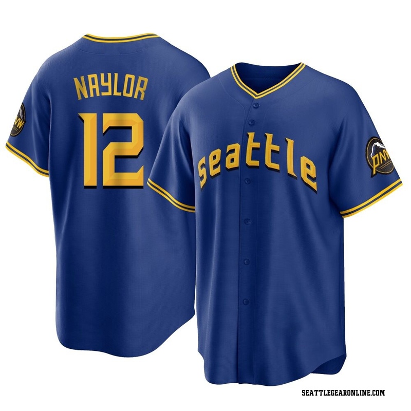 Josh Naylor Men's Seattle Mariners 2023 City Connect Jersey - Royal Replica
