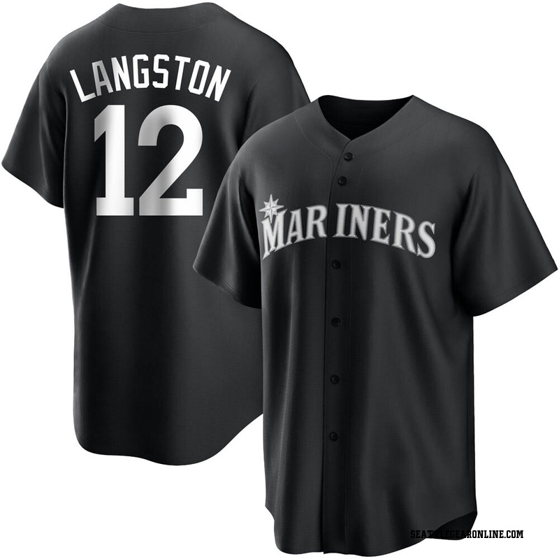 Mark Langston Jersey, Authentic Mariners Mark Langston