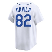 Nick Davila Men's Seattle Mariners Throwback Cooperstown Collection Jersey - White Limited